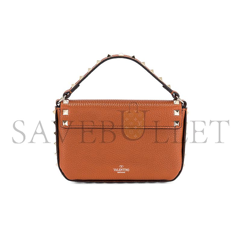 VALENTINO GARAVANI ROCKSTUD LEATHER BAG VW0P0W07VSH (19*12*3cm)